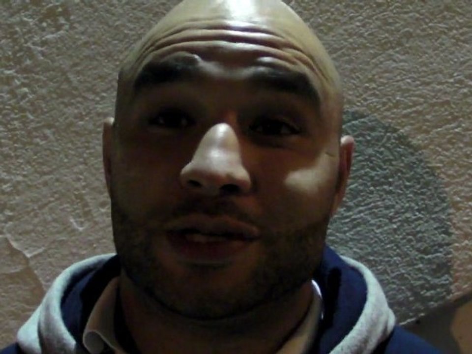 Rugby Pro D2 - Hamza Zouhair réagit après USO - Béziers