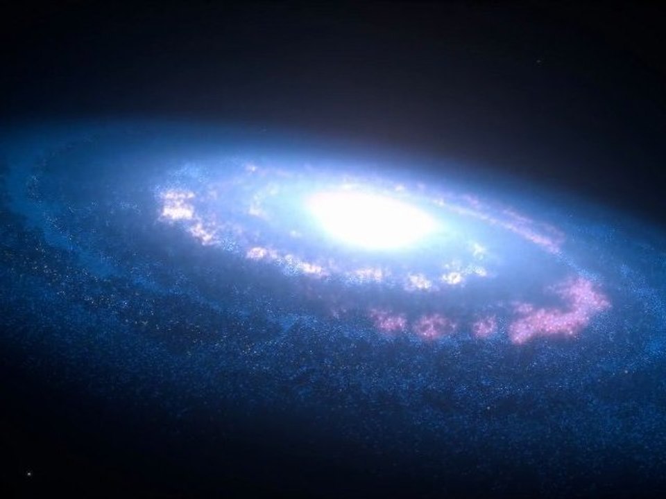 Blender 3D : Galaxy model