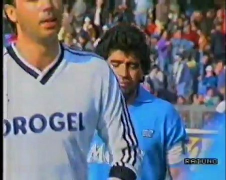 21 - Napoli - Cesena 1-0 - Serie A 1988-89 - 12.03.89 - Domenica Sportiva