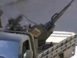 فري برس حماه المحتلة مضاد طيران يستخدم في اقتحام أحياء مدينة حماة 24 3 2012