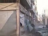 فري برس حمص القديمة منازل مدمرة بشكل كامل  24 3 2012
