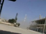 فري برس حمص القصير استهداف مسجد الرحمن بالدبابات 24 3 2012