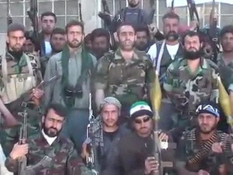 فري برس حمص الرستن أنشقاق الملازم أول حسين طلاس 24 3 2012