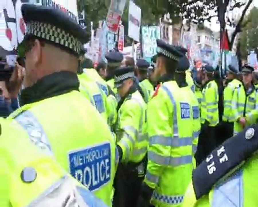 Anti War Protest - Downing Street - October 8