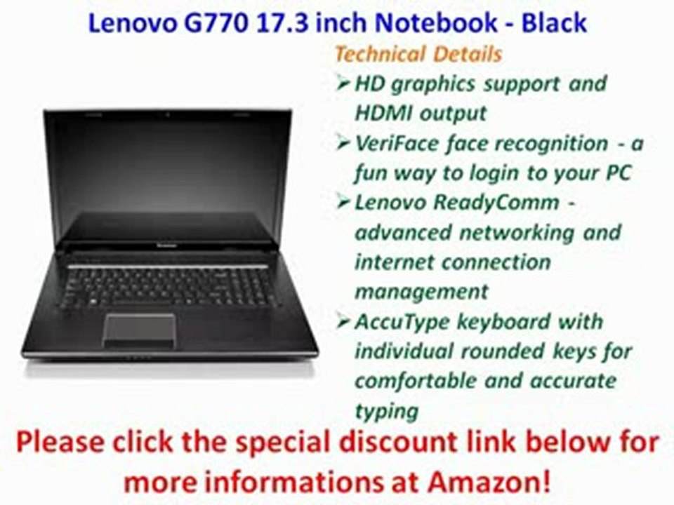 Lenovo G770 43,9 cm (17,3 Zoll) Notebook Unboxing | Lenovo G770 43,9 cm (17,3 Zoll) Notebook Best Price