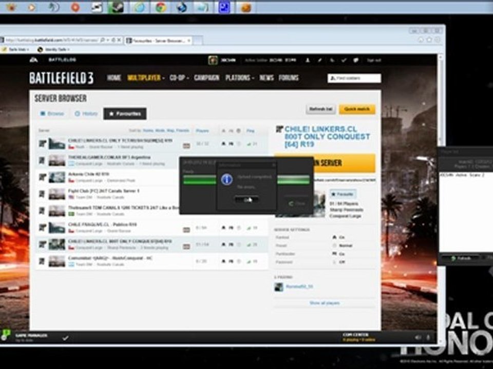 Como usar UAC3 con Battlefield 3