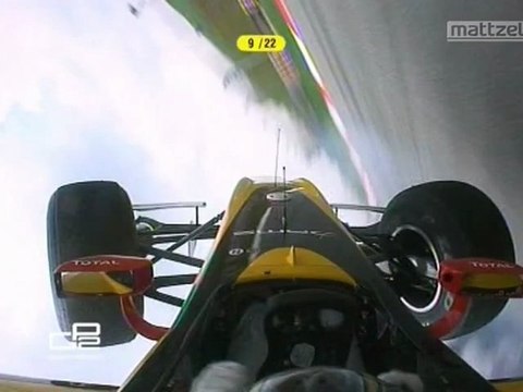 GP2 Sepang 2012 Race 2 Valsecchi flip