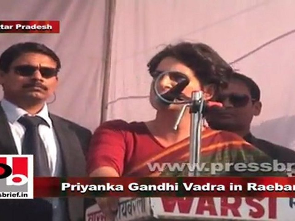 Priyanka Gandhi: State Government in UP is ignoring Raebareli