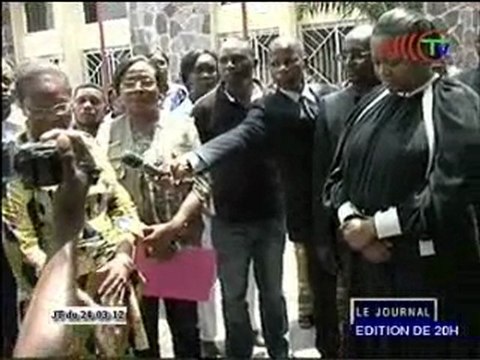 Don de l’association Demain le Congo au ministère des affaires sociales