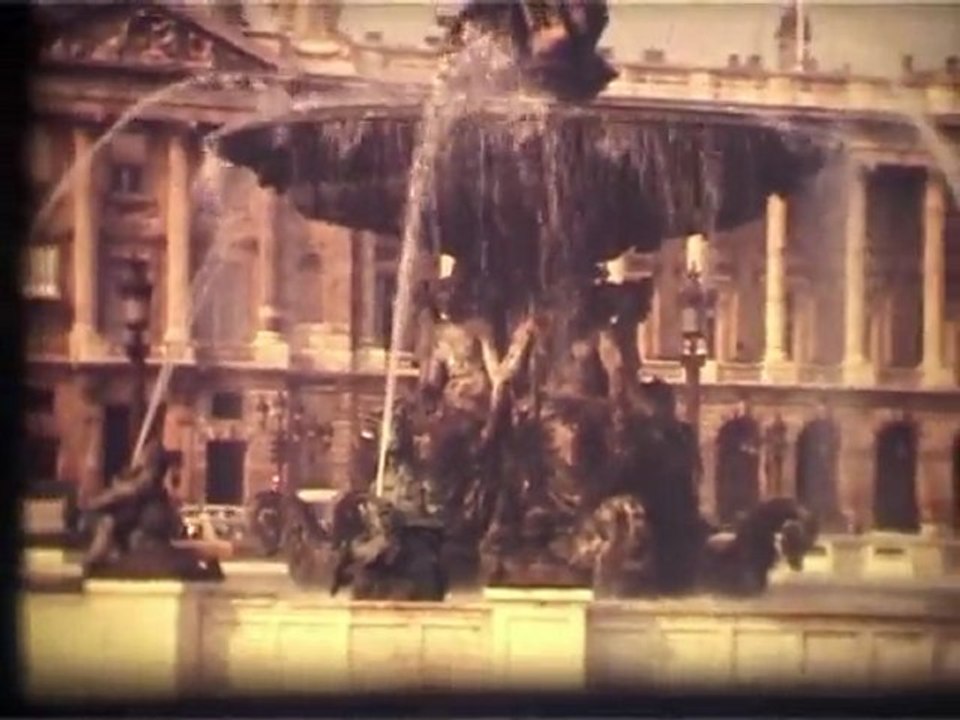 Paris, France 4 1970s - Super 8mm film - Free HD stock footage