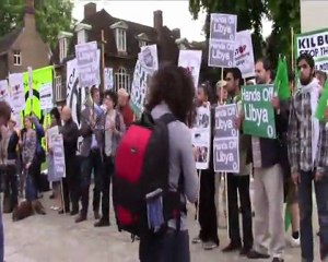 Stop the War Protest - Parliament Square - July 12, 2011