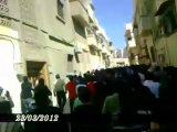 فري برس حماةالمحتلة مظاهرة حي العليليات   جمعة قادمون يا دمشق 23 03 2012