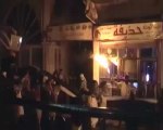 فري برس جوبر دمشق  مظاهرة مسائية عند مسجد حذيفة 24 3 2012