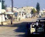 فري برس ريف حماة المحتل تواجد الدبابات في كفرنبودة  24 3 2012