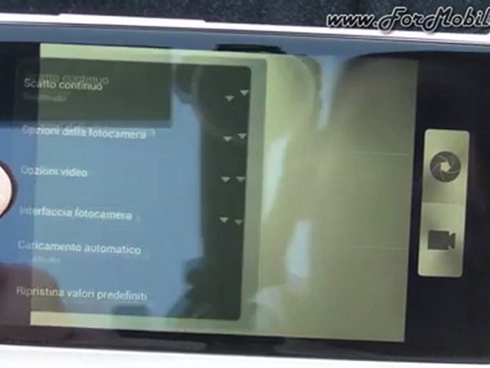 HTC One X - Demo camera UI