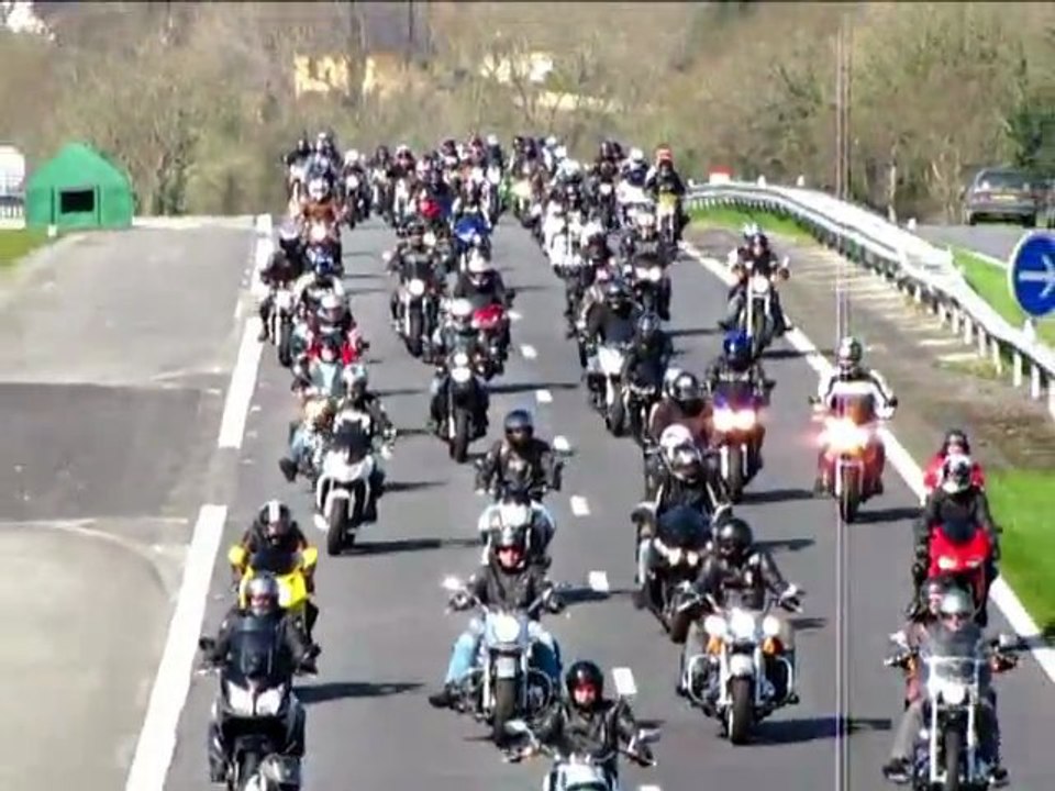 Manif 24 mars Brest Quimper voie express