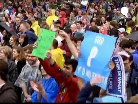 Atheists 'come out' to protest in Washington DC