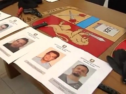 in manette la banda delle ville