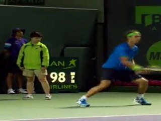 Nadal pasa por encima del colombiano Giraldo en Miami