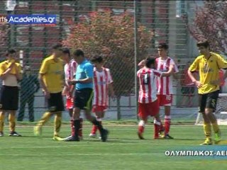 ΟΛΥΜΠΙΑΚΟΣ-ΑΕΚ 3-1 (Κ17) Sports-Academies.gr
