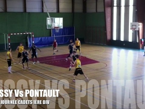 9ÈME JOURNÉE CADETS 1ÈRE DIV : BUSSY Vs PONTAULT