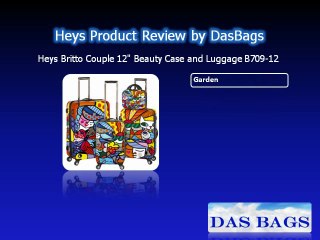 Heys Britto Couple 12 Beauty Luggage B709-12 Product Review by DasBags