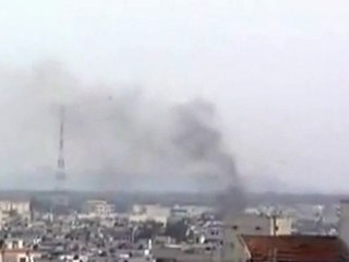 Syrian rebel stronghold 'under fire'
