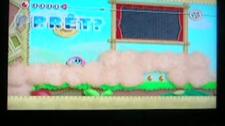 Kirby Epic Yarn (3) Je suis une taupe !