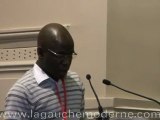 Intervention de Amadou Diallo lors de la convention de La Gauche Moderne qui s'est déroulée le 24 mars 2012