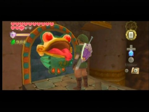 Zelda Skyward Sword < 36 > Les grenouilles sa aime l'eau
