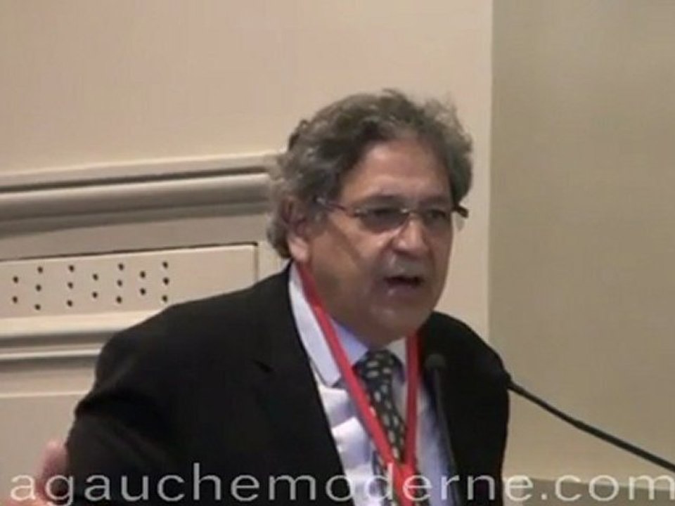 Intervention de Bernard Hellal lors de la convention de La Gauche Moderne qui s'est déroulée le 24 mars 2012