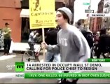 NYPD March 24  arrest OWS protesters