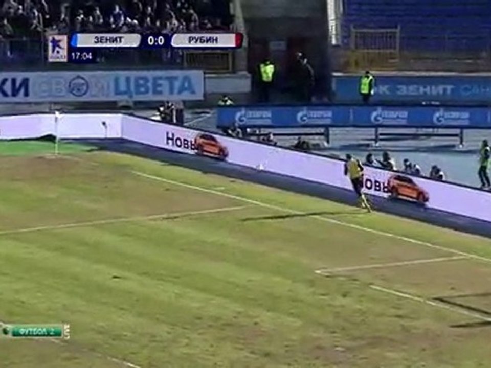 Зенит - Рубин 1-ый тайм