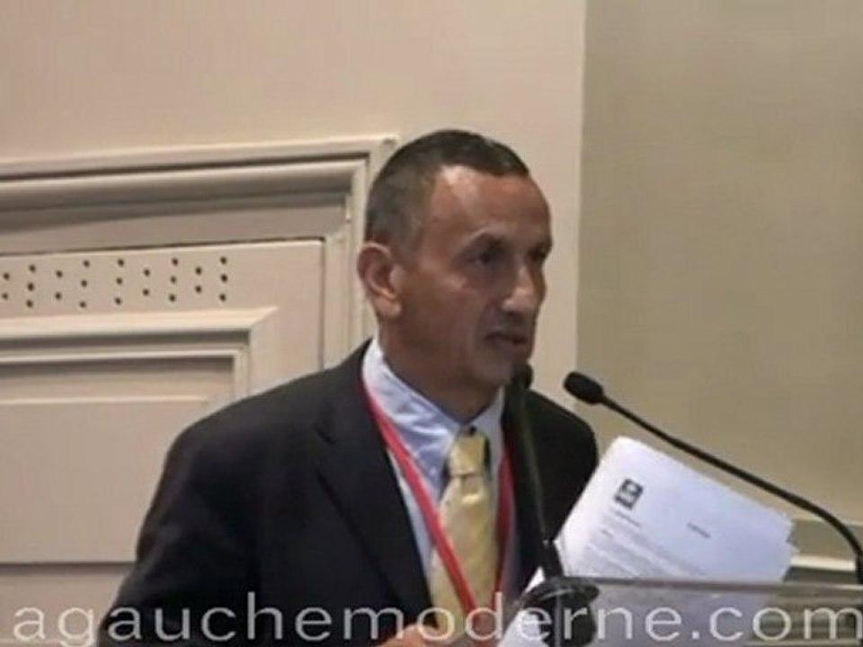 Intervention de Philippe Petit lors de la convention de La Gauche Moderne qui s'est déroulée le 24 mars 2012