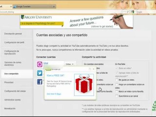 Como Conectar  Mi Canal De Youtube Con facebook y ...