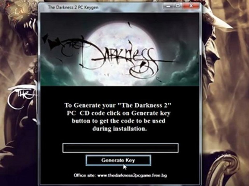 The Darkness 2 PC game free Keygen Download + Crack