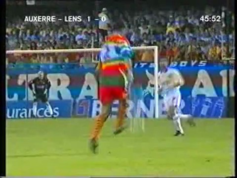 AJ Auxerre - RC Lens, D1, saison 1997/1998 (vidéo 2/3)
