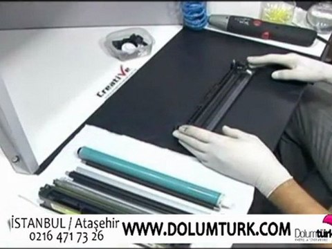 Hp CP1215 Dolum Videosu , Hp CB540A Hp CE320A ,Canon CRG-716 Toner Dolumu Videosu