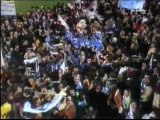 Coupe UEFA / 1977-78 - Zurich 3-2 SEC Bastia : Les supporters de Bastia à Zurich !