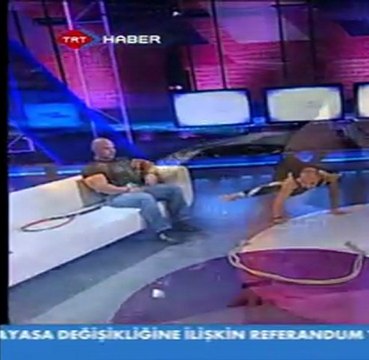 Lastik adam ilker çevik TRT HABER