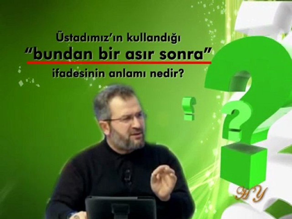 MEHMET SAİD YAZ HOCAYA CEVAP  BEDİÜZZAMAN HAZRETLERİ HZ. MEHDİ'NİN HİCRİ 1400'DE GELECEĞİNİ SÖYLÜYOR