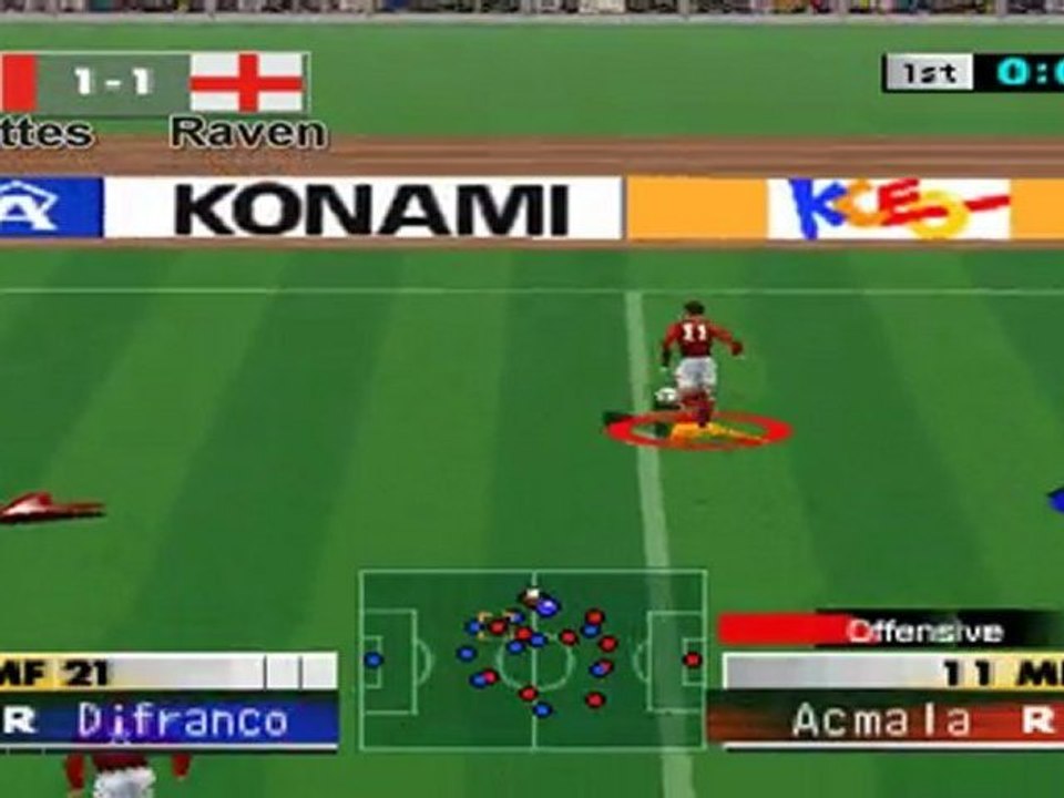 Jeu en reseau - Finale ISS 2000 (N64)