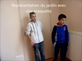 le jardin des 5 sens du collège croix menée