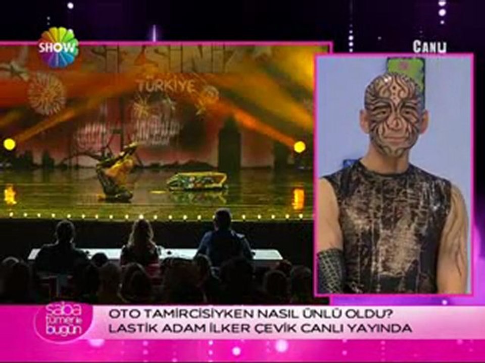 Saba Tümer'le Bugün Lastik adam ilker çevik 2. tur