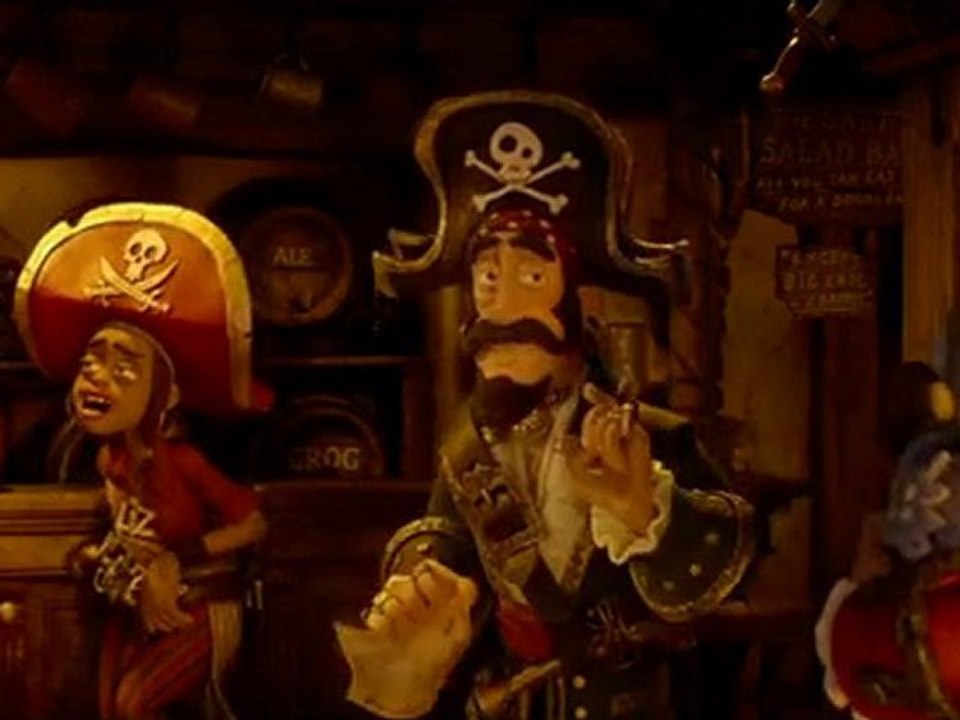 The Pirates! In an Adventure with Scientists - She's Fat Dude Clip - In Cinemas 28th March