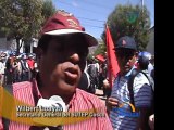 Cusco Profesores ocasionan congestion vehicular en primer dia de paro
