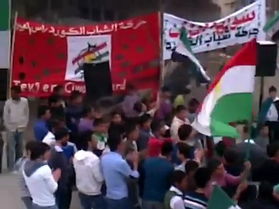 فري برس الحسكه احد اعتصام سرى كانيه راس العين25 3 2012