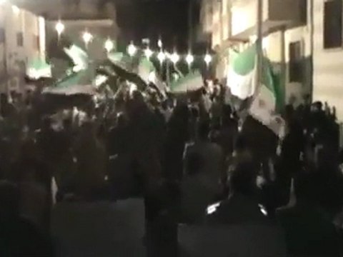 فري برس حمــاة المحتلة مسائية طريق حلب 2012 3 24