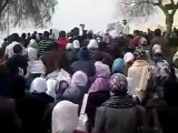 فري برس اتحاد طلبة سوريا الاحرار حلب مظاهرة الاداب 25 3 2012