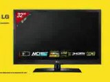 LG 32LV3550 81,2 cm (32 Zoll) LED-Backlight-Fernseher (Full-HD, 100Hz MCI, DVB-T/-C, CI ) schwarz